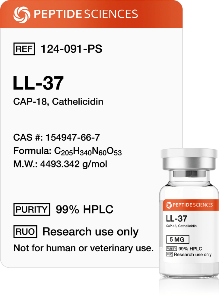 LL-37 (CAP-18) 5 mg — USA Peptide Sciences