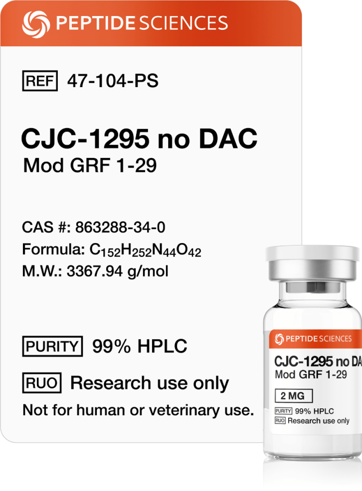 CJC-1295 sin DAC (Mod GRF 1-29) 5 mg — USA Peptide Sciences