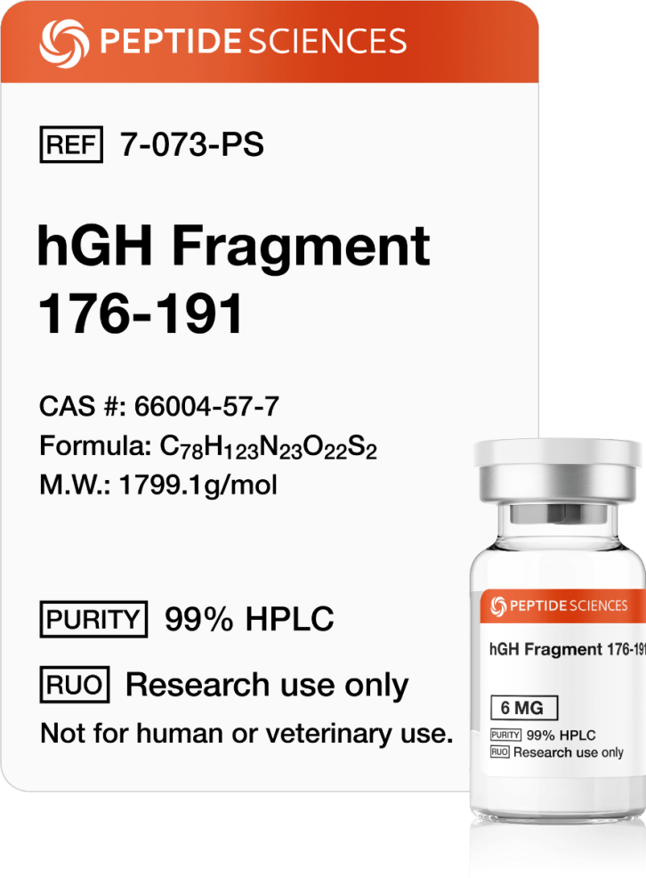 hGH Fragment 176-191 6 mg — USA Peptide Sciences