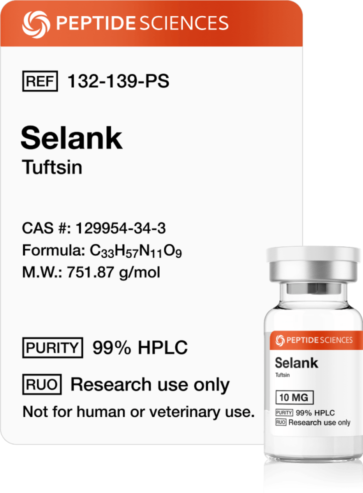 Selank 10 mg — USA Peptide Sciences